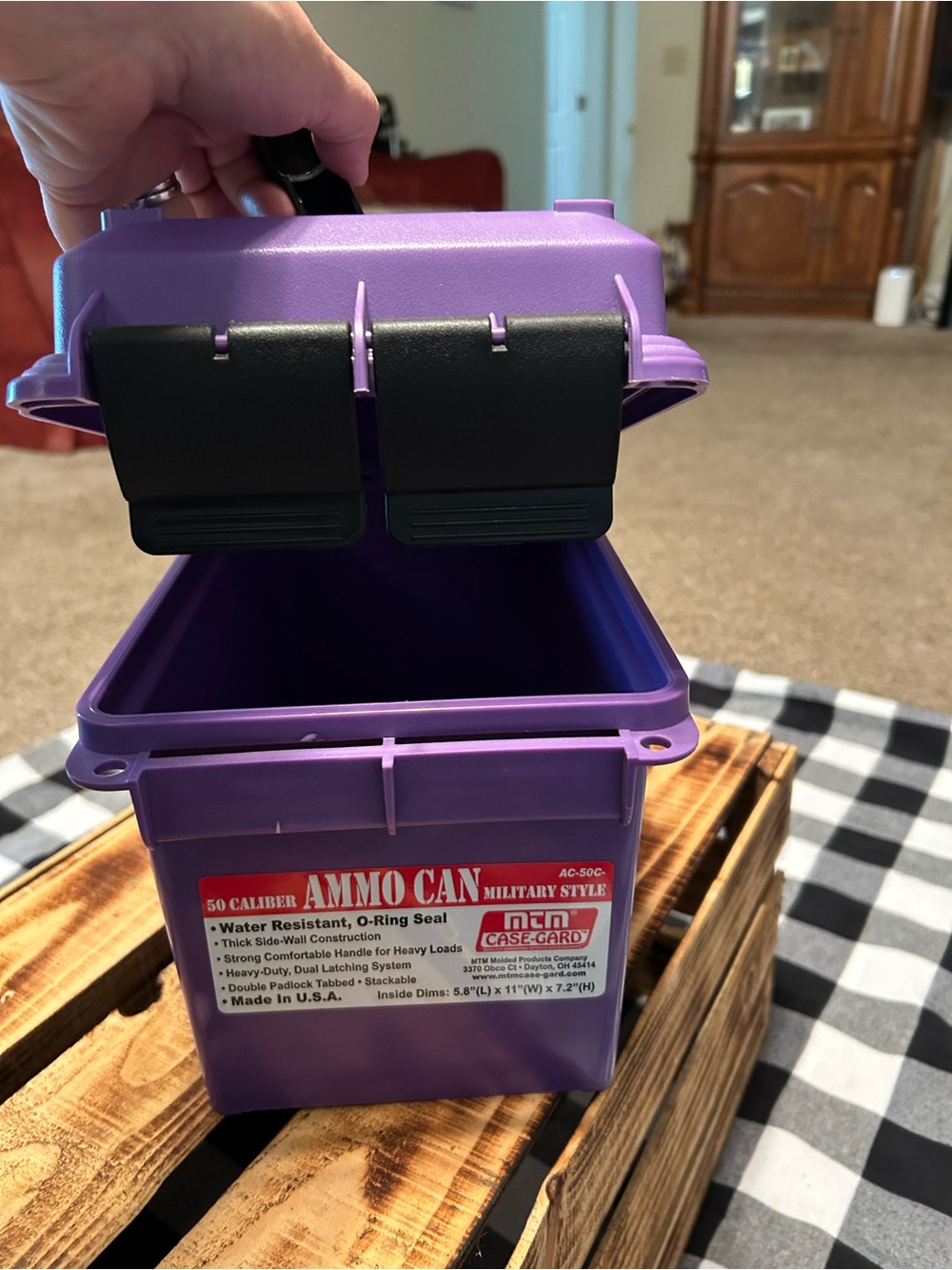 MCM Case-Gard Ammo Can - Purple